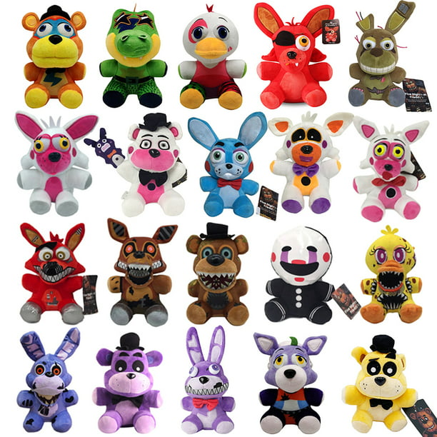 7'' Blue Five Nights at Freddy's FNAF Horror Game Plush Doll Kids Toy Christmas